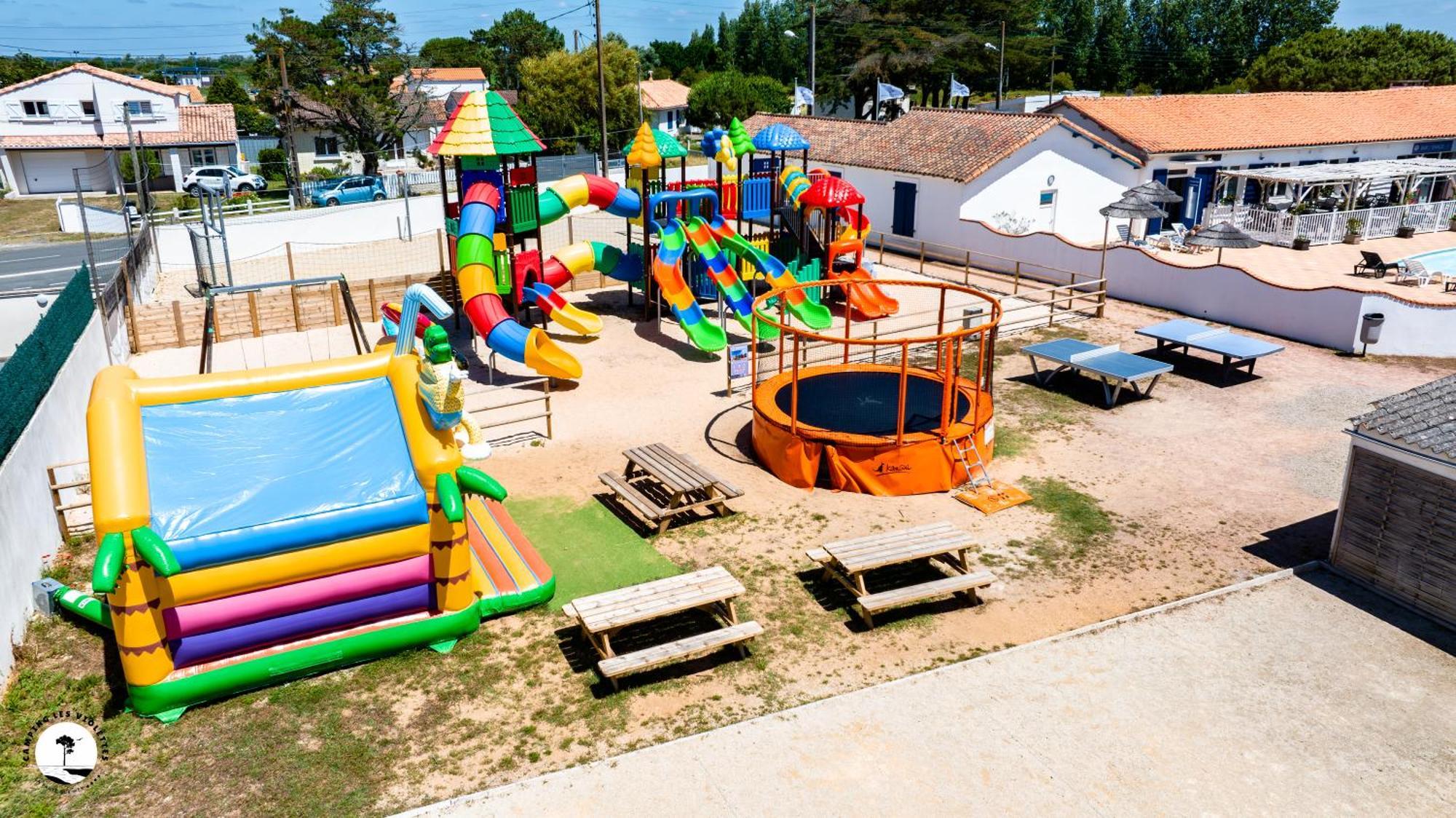 Camping Les Violettes La Faute-sur-Mer Bagian luar foto